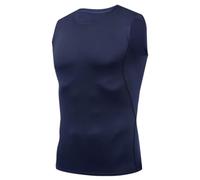 WQCMH Camiseta Deportiva elástica de compresión para Hombre, Ropa Interior Transpirable de Secado rápido y Absorbente, Adecuada para Cesta(Azul,as4,Alpha,XX_l,Regular,Regular)