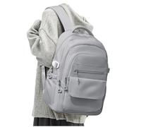 WQCMH Mochila de viaje para la escuela Mochila de montañismo Bolsa de montaña de nylon Deporte impermeable al aire libre Trekking Camping(Gris)