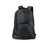 WQCMH Mochila Plegable Para Acampada Bolsa De Viaje Plegable Ultra Ligera Para Hombres Y Mujeres Bolsas De MontañA Al Aire Libre(negro)