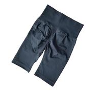 WQCMH Pantalones Cortos De Yoga Sin Costuras De Verano, Cintura Alta, Pantalones Cortos De Entrenamiento para Mujeres, Sexy con Traseros(ManzanaVerde,as4,Alpha,m,Regular,Regular)