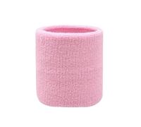 WQCMH RIST Support Band Wristband Sport Bracers Sweat Towel Cuff Tennis Wrist Guard Protector Strap Fitness Run Sweatband Gym 6 PCS(Pink)