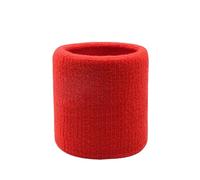 WQCMH RIST Support Band Wristband Sport Bracers Sweat Towel Cuff Tennis Wrist Guard Protector Strap Fitness Run Sweatband Gym 6 PCS(Red)