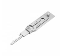 WQCMH Stainless Steel Precision Tool 2 in 1 Key Decoder Hook & Pick Set O-ring Pickup Hand Tool Kit Maintenance Repair Tool Set(SC4)