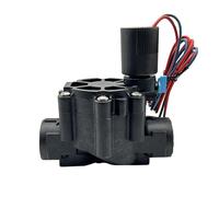 WQGQPXOB 1/2" 3/8'' 3/4" 1" Water Solenoid Valve 220V 12V 24V Normally Closed Nylon For Farm Garden Landscape Irrigation(DC Latching(6-20V),0.75 Inch)