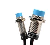 WQGQPXOB 1 Uds M18 Interruptor de proximidad analógico M12 M30 Sensor Desplazamiento Lineal Salida 0-10V 4-20mA Distancia 8mm inductivo(M12 Voltage Current)