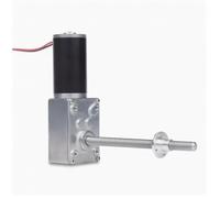 WQGQPXOB 12V/24V 5840-31ZY Motor Reductor de Engranaje helicoidal M8 Eje Tornillo autoblocante for Cortinas eléctricas Bombas Agua