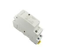 WQGQPXOB Contactor Modular de CA for Uso doméstico CT1 2P 20A 1NC 1NO 220V/230V 50/60HZ for riel DIN