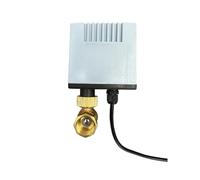 WQGQPXOB Válvula de Bola Rosca eléctrica latón DN32/DN40/DN50 AC 220V, válvula Agua solenoide 2 a 3 líneas DC 12V 24V(Dn40,24V-3 Way)