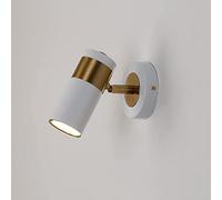 WQHPLMD Adjustable Headboard Reading Light for Bedroom Living Room Stairs - Black Metal Shade with E27 Mounting Hole