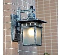 WQHPLMD Aluminum Gate Post Outdoor Lantern - Waterproof Wall Light E27 Home Decor Garden Lighting