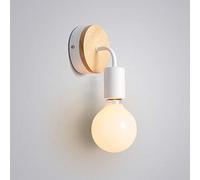 WQHPLMD Antique LED Wall Sconce E26/E27 for Living Room, Bedroom & Bar Lighting