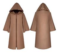 WQHPLMD Bright Red Medieval Adult Costume with Death Cloak Comfortable