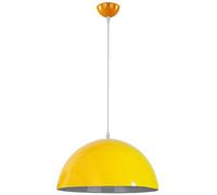 WQHPLMD Chandeliers in Trendy Colours Gloss Metal Indoor Pendant Lighting Geometry Dome Semi Flush Mount Ceiling Lights Lighting Fixture for Kitchen Island, Bedroom, Dining Hall, entryway (Color : a