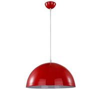 WQHPLMD Chandeliers in Trendy Colours Gloss Metal Indoor Pendant Lighting Geometry Dome Semi Flush Mount Ceiling Lights Lighting Fixture for Kitchen Island, Bedroom, Dining Hall, entryway (Color : a
