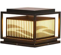 WQHPLMD Chinese-Style Rustproof Post Lights - Garden & Patio Decor