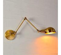 WQHPLMD Creative Brass Wall Lamp for Bedroom, Dining Room, Living Room