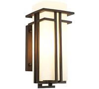 WQHPLMD Creative Retro Outdoor E27 Water Resistant Lamp - Elegant and Exquisite Style for Dining Room and Bedroom