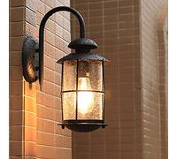 WQHPLMD Elegant Outdoor Lamp with Waterproof Glass Shade Decorative Light for Bedrooms, Dining Rooms and More