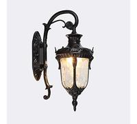 WQHPLMD Exterior Classic Wall Lantern with E27 Fitting for European Villa Homes - Elegant Outdoor Lighting