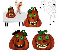 WQHPLMD Halloween Decor,Wooden Decor WoodenGhost Owl Desktop Ornaments Waterproof Decorative Party Decorations