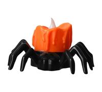 WQHPLMD Halloween Tea Lights Flickering- Spooky,Battery Operated Electric Fake Candles