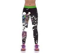 WQHPLMD Halloween Yoga Leggings High Waist Women's Slim Fit Compression Pencil Tights Plus Size Gold