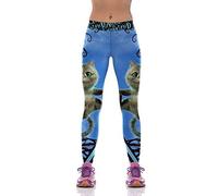 WQHPLMD High Waist Yoga Tights for Women - Cute Cat, Plus Size, Slimming & Breathable