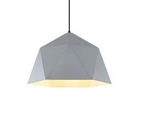 WQHPLMD Iron Colored Polygonal Rhombus Pendant Light Creative Geometric Chandelier Chandelier Lighting for Kitchen Island, Bedroom, Dining Hall, entryway