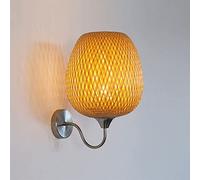 WQHPLMD Japanese Retro Wall Sconce Light Fixture for Living Room, Hallway, Bedroom & Bedside - Chrome Iron Gooseneck