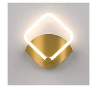 WQHPLMD Luces Wall Rústica de Metal y Plástico para Sala de Estar Iluminación LED de Alta Dosis Post-Light con Diseño Lujoso