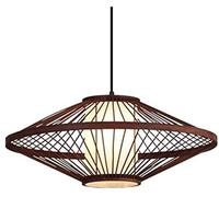 WQHPLMD Luxury Rattan Pendant Light for Living Room and Bedroom - Adjustable LED Chandelier with E27/E26 Socket