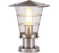 WQHPLMD Luz de acero inoxidable a prueba de lluvia externo Post Patio impermeable Iluminación de paisaje al aire libre Lámparas de columna de columna de pared Garden Garden Villa Ingeniería Ingeniería