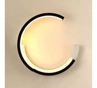 WQHPLMD Nordic LED Wall Sconce for Bedroom Living Room - Warm White 3000K, 30x30cm
