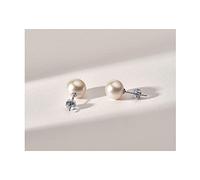 WQHPLMD Pearl Earrings Pearl Earrings Round Earrings For Freshwater Pearls Women Fashion Earrings To Send Girl Jewelry Women