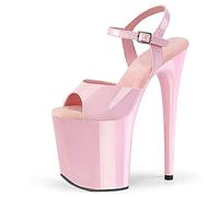 WQHPLMD Plataforma de Mujer Sandalia Sandalias Altas Sandalias Partes de Fiesta de Baile Tacos de Punta Abierta Zapatos de Tobillo de Goma Origen China