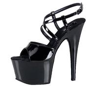 WQHPLMD Platform Sandals for Women Stilettos Peep Toe Heels High Heeled Ankle Strap Summer Dress Pumps Shoes Origin China