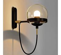 WQHPLMD Retro Industrial LED Wall Lantern for Bedroom, Living Room and Entrance - 28cm x 22cm