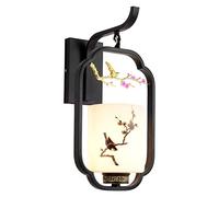 WQHPLMD Retro Minimalist Chinese Wall Light Bedroom Living Room Corridor Bedside Lamp Chinese Style Aisle Wall Decoration Lantern