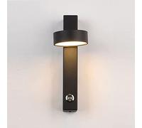 WQHPLMD Rotatable LED Metal Wall Light with Push Button Switch, T-Shaped Bedside Lamp for Bedroom and Living Room