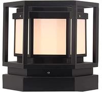 WQHPLMD Solar Post Cap Lights - Outdoor Garden Decorative LED Landscape Light - Waterproof and Rust-Resistant