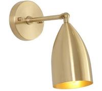 WQHPLMD Vintage Copper Wall Lantern E26/E27 Indoor Hallway Mounting Lighting Fixture for Living Room Bedroom Tea Shop