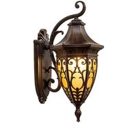 WQHPLMD Waterproof Decorative Bronze Lamp - Victoria Retro Style for Outdoor and Indoor Use
