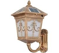 WQHPLMD Waterproof Outdoor LED Porch Lamp with Vintage Solar for Dining Room and Living Room
