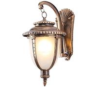 WQHPLMD Waterproof Patio Porch Aisle Sconce - Brass Decor Light (32cm x 16cm)