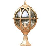 WQHPLMD Waterproof Post Lights for Outdoor & Garden Decor - Elegant Antique Style - V1