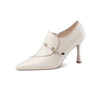 WQHPLMD Women’s Shoes, Stiletto Slip Shoes, Pointed Toe High Heel Dress Shoes Comfortable Pumps for Office, Business, Casual, Party, Wedding Origin China