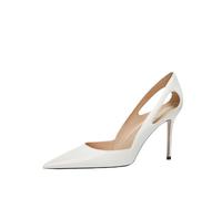 WQHPLMD Womens Fashion Pointed Closed Toe Glitter Sparkly Shoes Stiletto Wedding Prom Heels for Bride Shoes