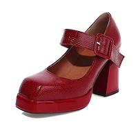 WQHPLMD Women's High Heel Sandal High Heel Pump Sandals Party Sandal Pumps for Women, Round Toe Shoes Heels Ladies Casual Shoes Origin China