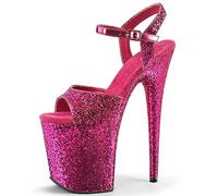 WQHPLMD Women's Platform Stiletto Heel Open Toe Pumps Soft Padded Insole for Women Dressy Pumps Sandals Ankle Strap