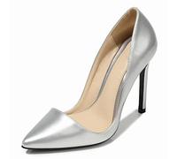 WQHPLMD Women's Pumps Pointy Shallow Mouth High Heel Artificial PU Slip On Stiletto Heels Heeled Sandals Classic Office Mannequins Catwalk Casual Shoes